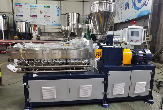 사용자 지정 플라스틱 고무 쌍 나사 extruder를 위한 자동 플라스틱 재활용 extruder 기계