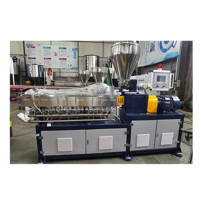 PPR PP HDPE PE PVC 펠릿 플라스틱 쌍 나사 추출기